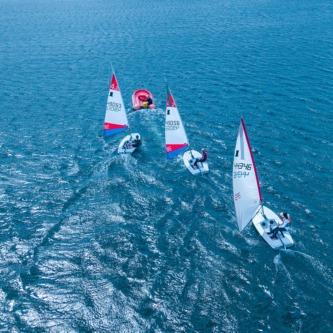 Sailing from a drone